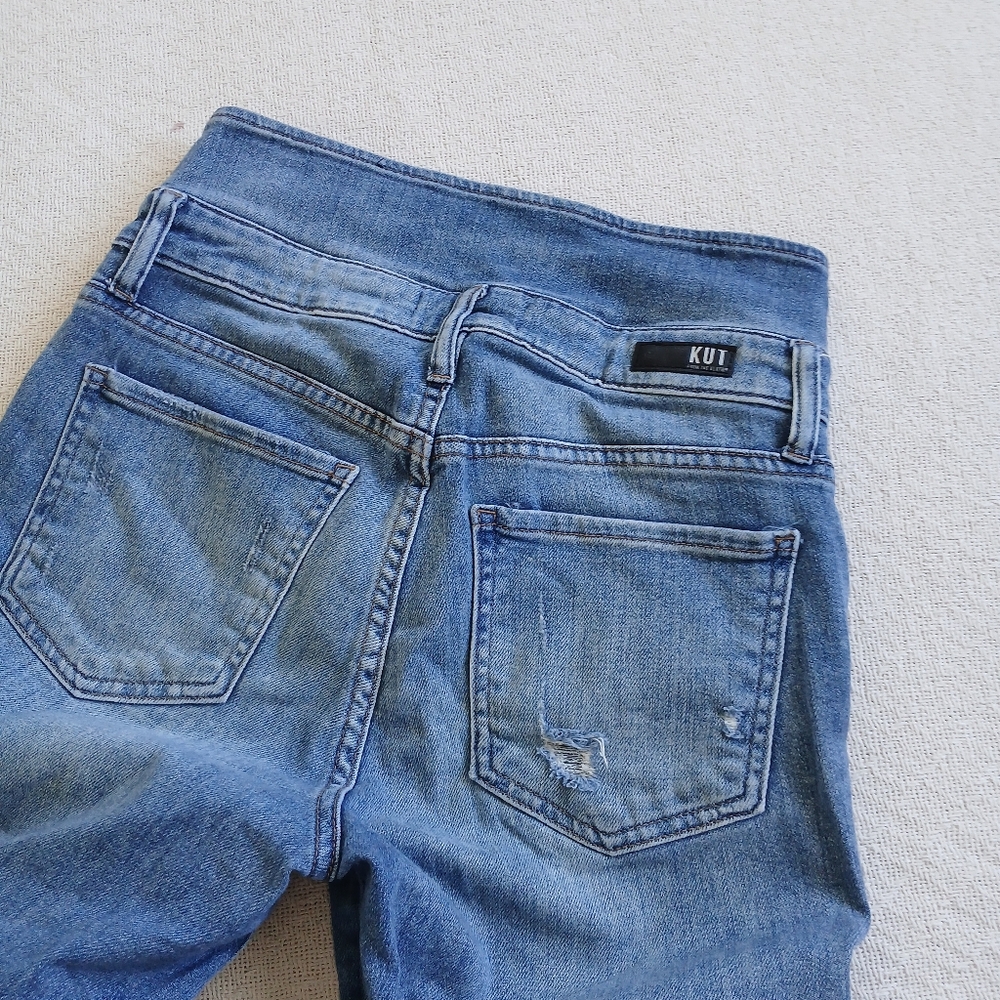kut ♡ fab ab wide leg jeans 4 kut from the kloth denim retro - Picture 6 of 10